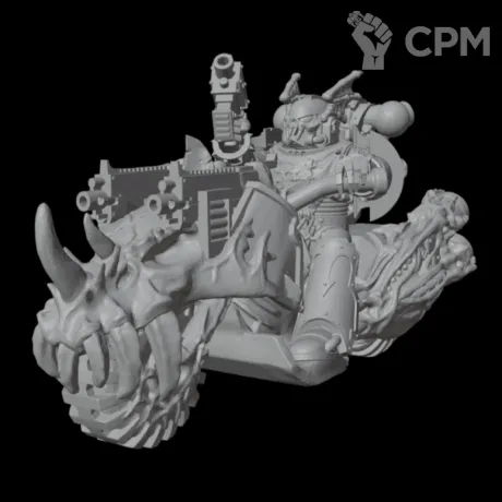 Описание картинки Night Lords Biker 1 от Стальные Небеса по цене 450руб | Свободный Рынок Миниатюр - СРМ
