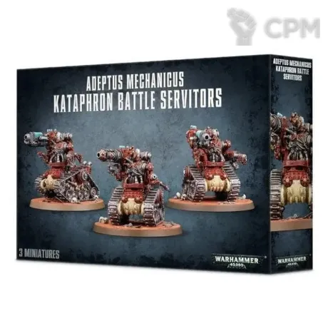 Описание картинки Admech Kataphron Battle Servitors от LifeIsNow по цене 6 290руб | Свободный Рынок Миниатюр - СРМ
