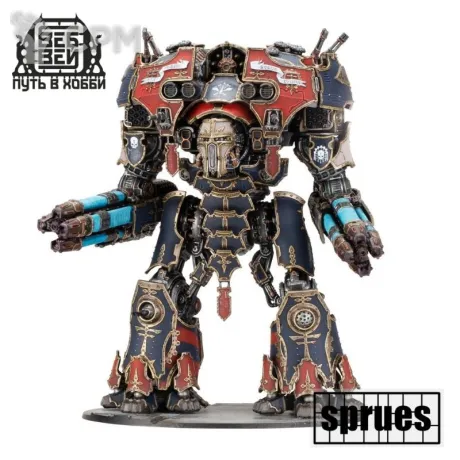 Описание картинки AT - Warmaster Heavy Battle Titan with Plasma Destructors (4 литника) от WebWay по цене 5 610руб | Свободный Рынок Миниатюр - СРМ