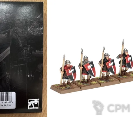 Описание картинки Classic Men-at-Arms with Spears от zurdo по цене 6 500руб | Свободный Рынок Миниатюр - СРМ