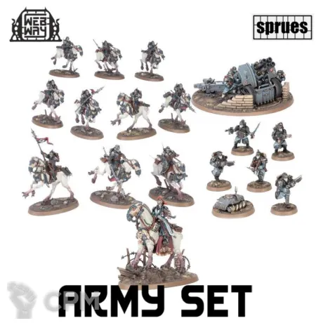 Описание картинки (Starter Set) Army Set – Astra Militarum - Death Korps of Krieg (14 литников) от WebWay по цене 10 450руб | Свободный Рынок Миниатюр - СРМ