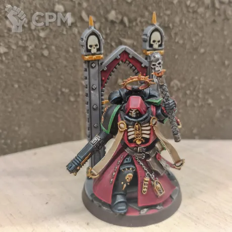 Описание картинки Primaris Chaplain от Artiz по цене 100руб | Свободный Рынок Миниатюр - СРМ