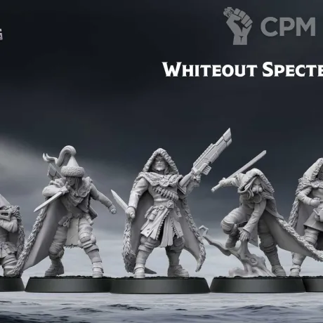 Описание картинки Whiteout Specters от Manufactorum76 по цене 800руб | Свободный Рынок Миниатюр - СРМ