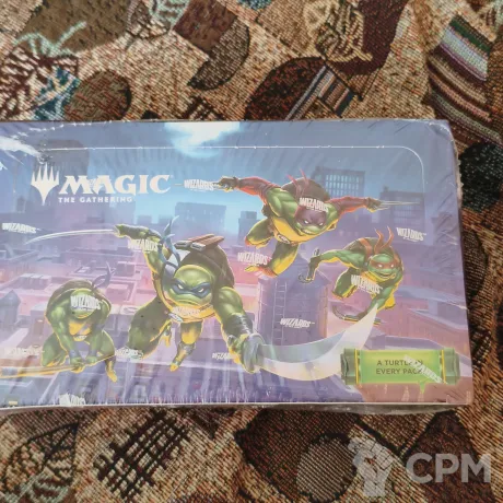 Описание картинки Дисплей бустеров Teenage Mutant Ninja Turtles MTG от Prokuror по цене 16 000руб | Свободный Рынок Миниатюр - СРМ