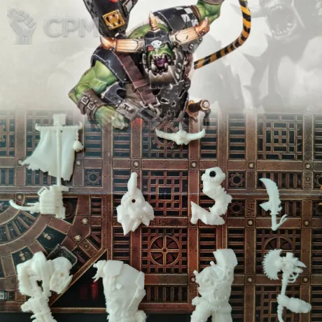 Описание картинки Warboss armageddon от Crimson tread по цене 600руб | Свободный Рынок Миниатюр - СРМ