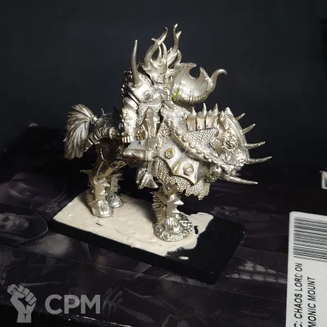 Описание картинки Chaos Lord on daemonic mount от Yarly по цене 500руб | Свободный Рынок Миниатюр - СРМ