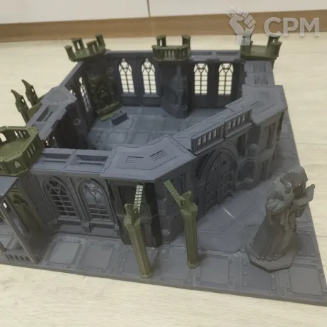 Описание картинки Zone mortalis terrain от  по цене 10 000руб | Свободный Рынок Миниатюр - СРМ