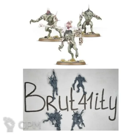 Описание картинки Crypt Horrors 4 шт. от Brutality по цене 400руб | Свободный Рынок Миниатюр - СРМ