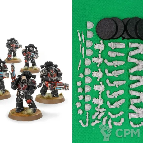 Описание картинки Dark Angels – Dreadwing Interemptor Squad от Templar Forge по цене 1 400руб | Свободный Рынок Миниатюр - СРМ