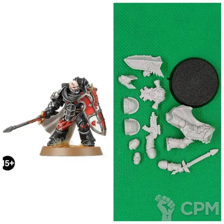 Описание картинки Dark Angels Legion Praetor от Templar Forge по цене 500руб | Свободный Рынок Миниатюр - СРМ