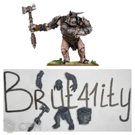 Описание картинки Mordor Troll от Brutality по цене 300руб | Свободный Рынок Миниатюр - СРМ