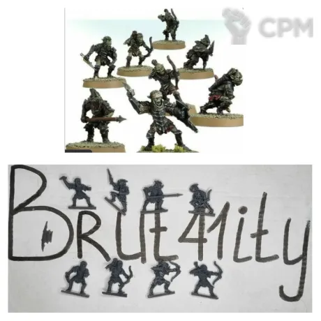 Описание картинки Moria Goblins от Brutality по цене 500руб | Свободный Рынок Миниатюр - СРМ