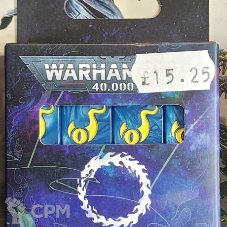 Описание картинки THOUSAND SONS DICE от Trazyn's Collection по цене 3 300руб | Свободный Рынок Миниатюр - СРМ