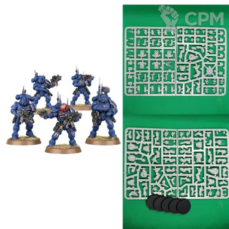 Описание картинки Primaris Infiltrators / Incursors Squad x5 от Templar Forge по цене 1 250руб | Свободный Рынок Миниатюр - СРМ