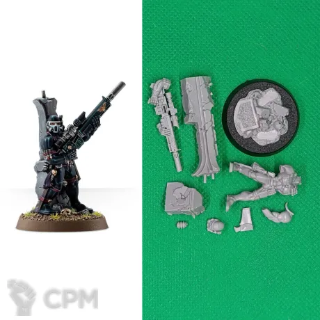 Описание картинки Vindicare Assassin от Templar Forge по цене 495руб | Свободный Рынок Миниатюр - СРМ