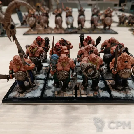 Описание картинки Ogre Kingdoms army от Yrgo по цене 200 000руб | Свободный Рынок Миниатюр - СРМ