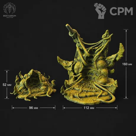 Описание картинки Tyranid Portals 2шт от PlasticShop по цене 2 500руб | Свободный Рынок Миниатюр - СРМ