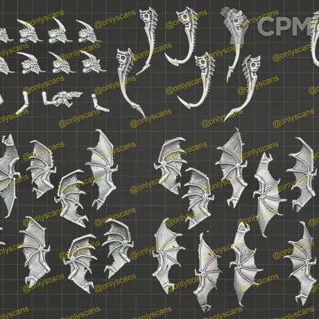 Описание картинки Gargoyle Brood 10шт от PlasticShop по цене 750руб | Свободный Рынок Миниатюр - СРМ