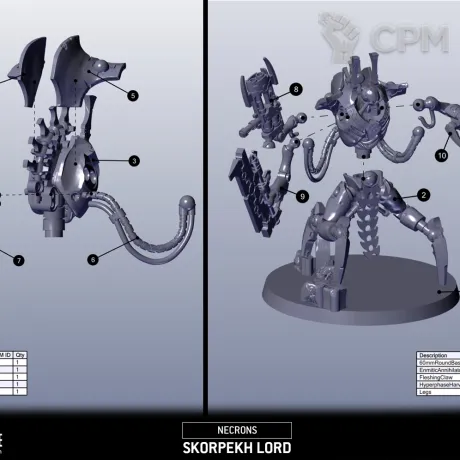 Описание картинки Skorpekh Lord от PlasticShop по цене 200руб | Свободный Рынок Миниатюр - СРМ