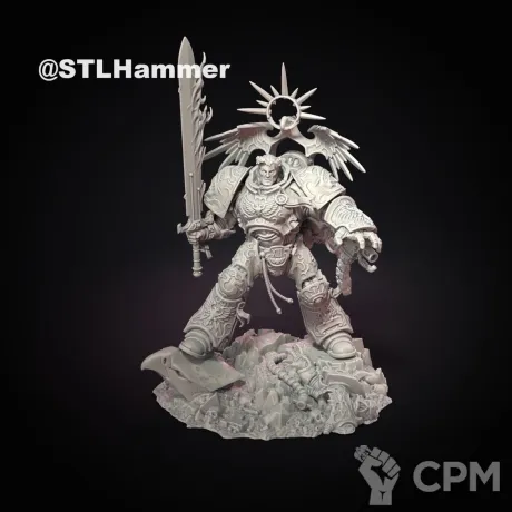 Описание картинки Roboute Guilliman от PlasticShop по цене 300руб | Свободный Рынок Миниатюр - СРМ