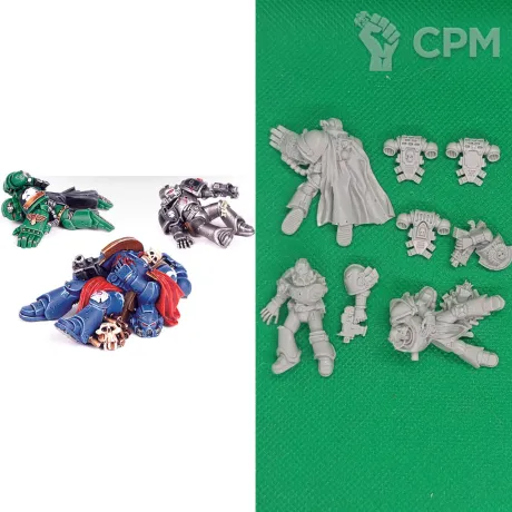 Описание картинки Space Marines Casualties от Templar Forge по цене 500руб | Свободный Рынок Миниатюр - СРМ
