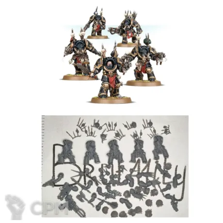 Описание картинки Chaos Terminator Squad от Brutality по цене 700руб | Свободный Рынок Миниатюр - СРМ