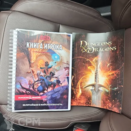 Описание картинки Книга игрока Dungeons and dragons 5.5 на русском языке. от Diaz по цене 2 500руб | Свободный Рынок Миниатюр - СРМ