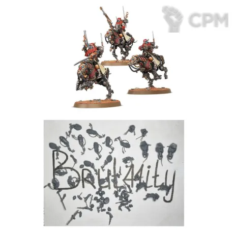 Описание картинки Serberys Raiders/Sulphurhounds от Brutality по цене 1 200руб | Свободный Рынок Миниатюр - СРМ