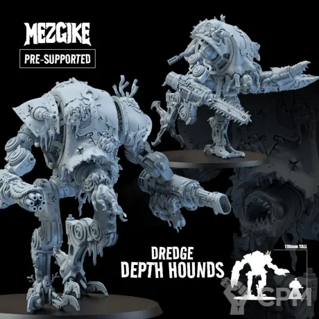 Описание картинки Dredge Depth Hounds Pack A от 3Д-Печка по цене 1 500руб | Свободный Рынок Миниатюр - СРМ