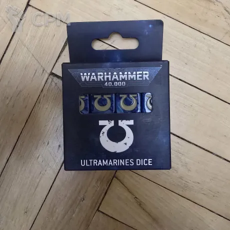Описание картинки Ultramarines dice от Warpstone Magic по цене 2 600руб | Свободный Рынок Миниатюр - СРМ