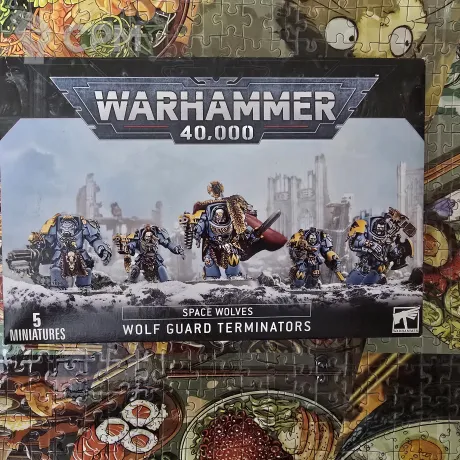 Описание картинки WOLF GUARD TERMINATORS от Warpstone Magic по цене 4 000руб | Свободный Рынок Миниатюр - СРМ
