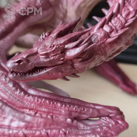 Описание картинки Смауг(база в комплекте) от Andrew по цене 3 500руб | Свободный Рынок Миниатюр - СРМ