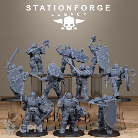 Описание картинки Solaris Infantry от Brutality по цене 1 700руб | Свободный Рынок Миниатюр - СРМ