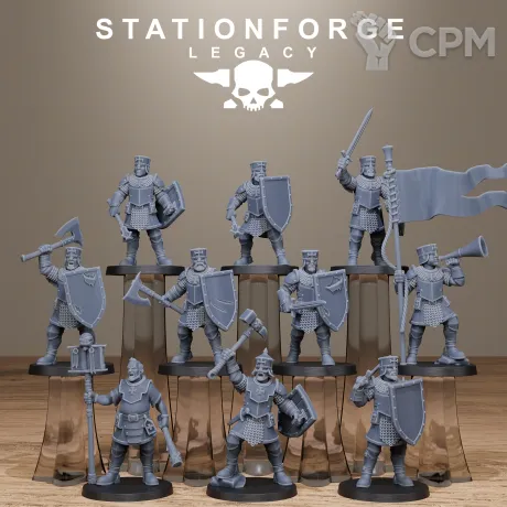 Описание картинки Thomcrest Infantry от Brutality по цене 1 600руб | Свободный Рынок Миниатюр - СРМ