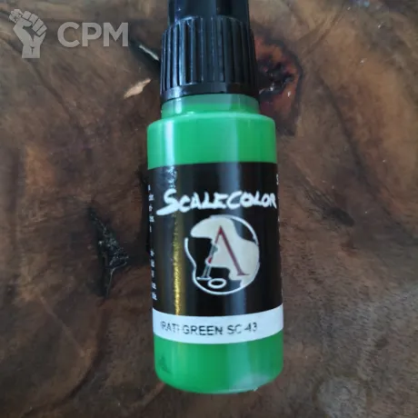 Описание картинки Scalecolor SC-43 Irati Green от Selena по цене 570руб | Свободный Рынок Миниатюр - СРМ