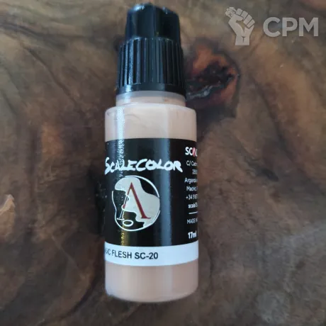 Описание картинки Scalecolor SC-20 Basic Flesh от Selena по цене 570руб | Свободный Рынок Миниатюр - СРМ
