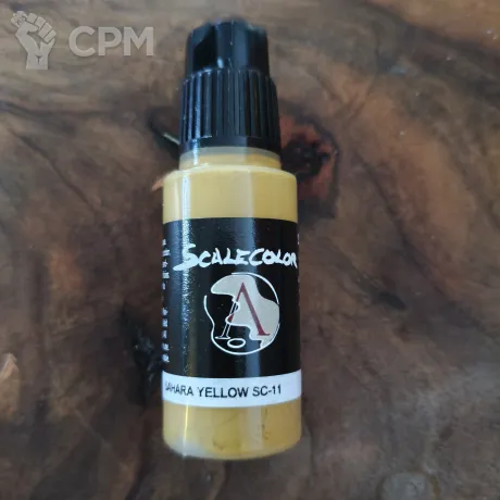 Описание картинки Scalecolor SC-11 Sahara Yellow от Selena по цене 570руб | Свободный Рынок Миниатюр - СРМ
