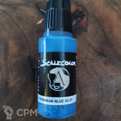 Описание картинки Scalecolor SC-51 Mediterranean Blue от Selena по цене 570руб | Свободный Рынок Миниатюр - СРМ