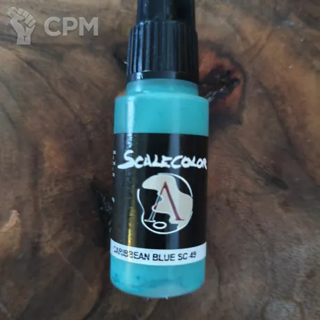 Описание картинки Scalecolor SC-49 Carribbean Blue от Selena по цене 570руб | Свободный Рынок Миниатюр - СРМ
