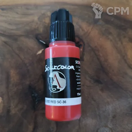 Описание картинки Scalecolor SC-36 Blood Red от Selena по цене 570руб | Свободный Рынок Миниатюр - СРМ