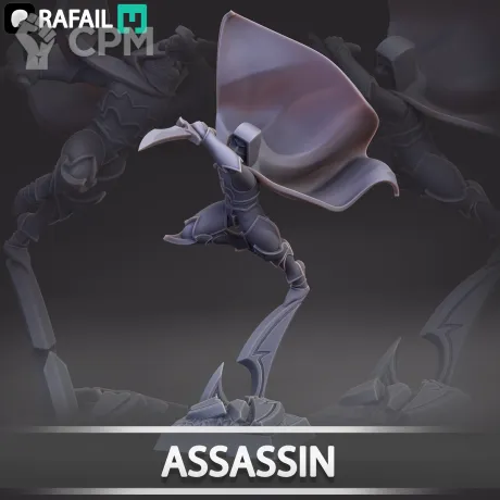 Описание картинки Assassin от Brutality по цене 500руб | Свободный Рынок Миниатюр - СРМ