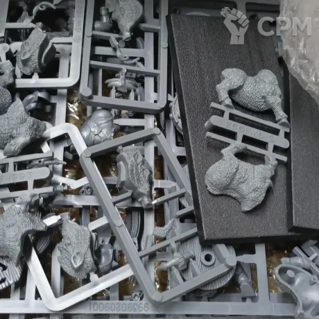 Описание картинки Orc &amp; Goblin Tribes Orc Boar Chariot от Mr.Green по цене 6 500руб | Свободный Рынок Миниатюр - СРМ