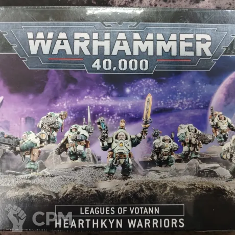 Описание картинки Leagues of Votann Heartkyn Warriors от Spades по цене 4 500руб | Свободный Рынок Миниатюр - СРМ