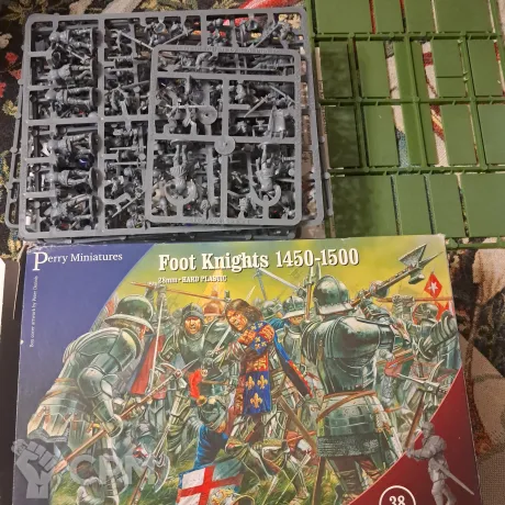 Описание картинки Foot knights 1450-1500 от Adolmaea по цене 2 500руб | Свободный Рынок Миниатюр - СРМ