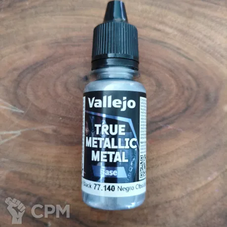 Описание картинки Vallejo TMM Base 77.140 Obsidian Black от Selena по цене 430руб | Свободный Рынок Миниатюр - СРМ