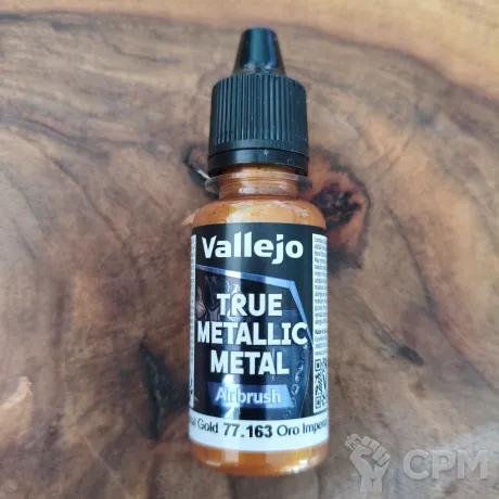 Описание картинки Vallejo TMM Airbrush 77.163 Imperial Gold от Selena по цене 430руб | Свободный Рынок Миниатюр - СРМ