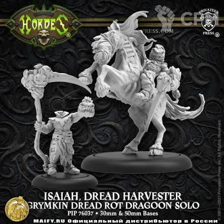 Описание картинки Isaiah, Dread Harvester Dragoon от Mor345 по цене 900руб | Свободный Рынок Миниатюр - СРМ