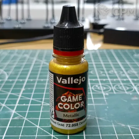 Описание картинки Vallejo Polished Gold от Mr.Green по цене 250руб | Свободный Рынок Миниатюр - СРМ