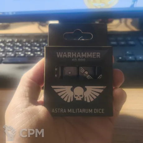 Описание картинки Dice astra militarum (16) от DIZI по цене 3 300руб | Свободный Рынок Миниатюр - СРМ