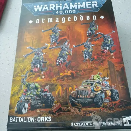 Описание картинки Armageddon battalion orks от Mr.Green по цене 13 000руб | Свободный Рынок Миниатюр - СРМ
